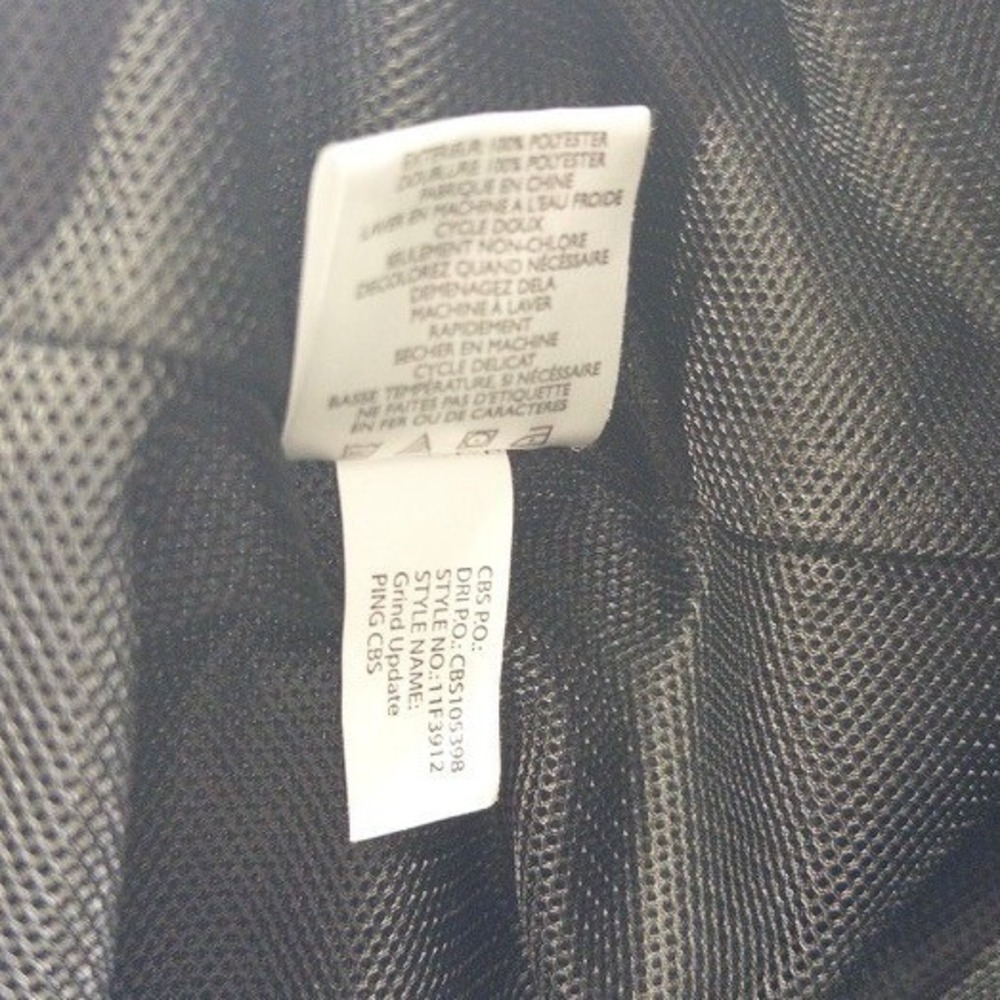 PING Grind Update Golf Windbreaker Mens L Charcoal Gray 1/4 Zip Windshirt Jacket - Picture 4 of 13